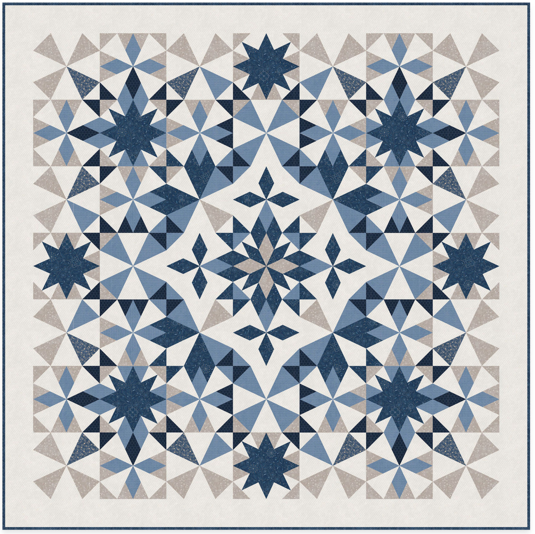 Patchwork Blue