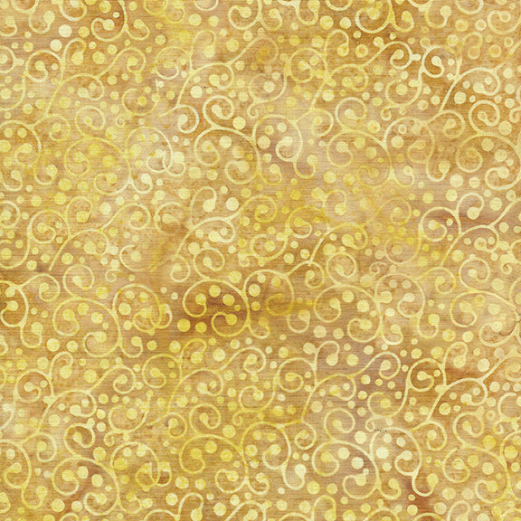 Holiday At Home - Gold swirl dot