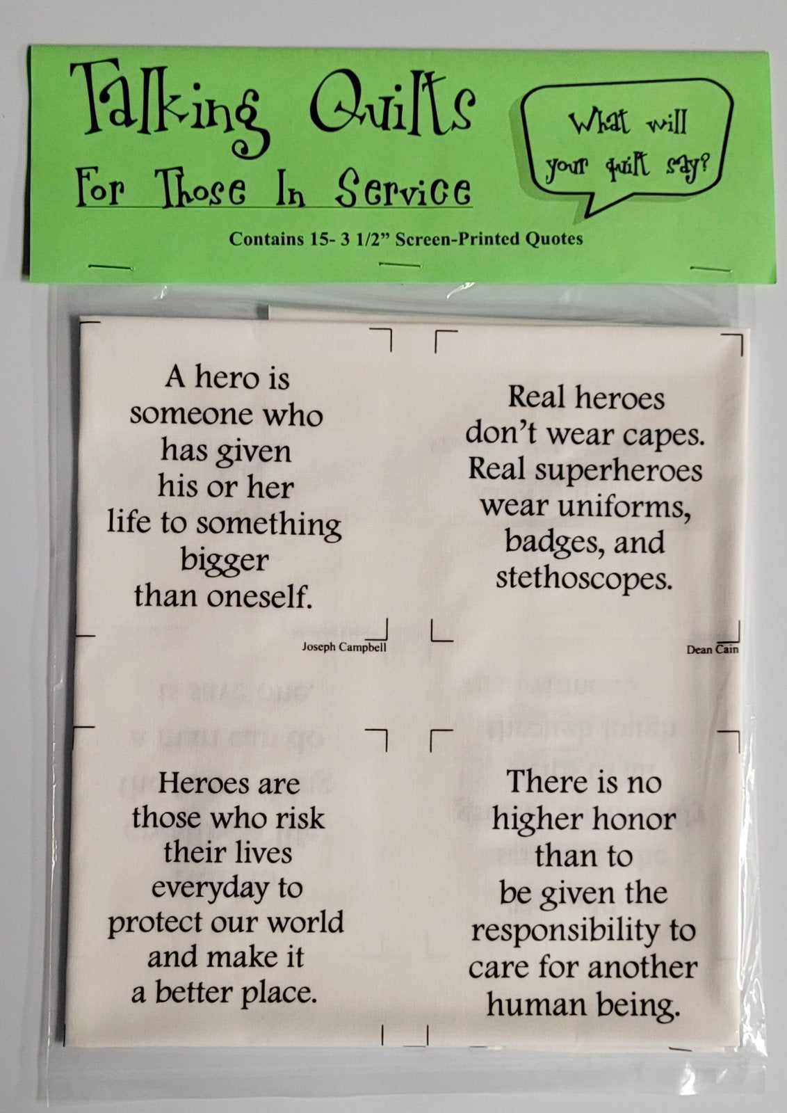 Quotes: For Those in Service