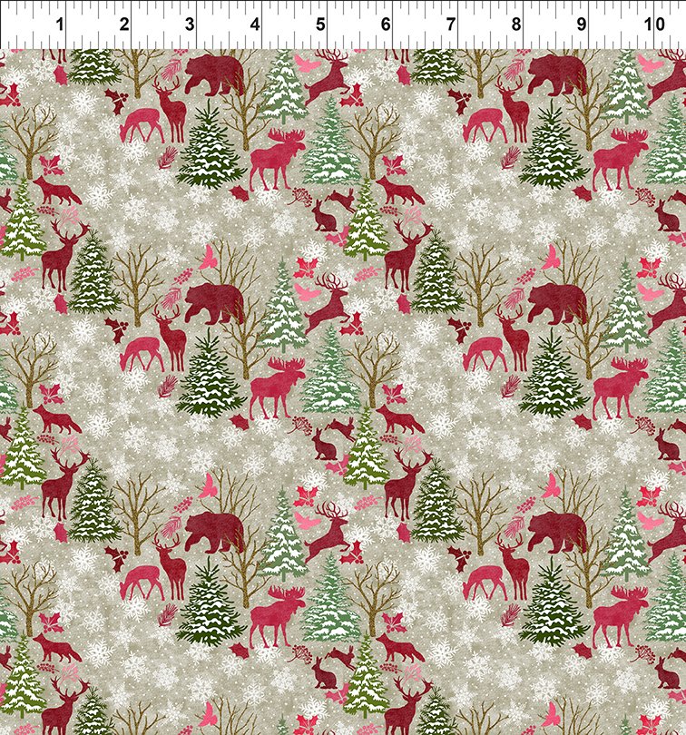 Natures Winter - Forest Animals