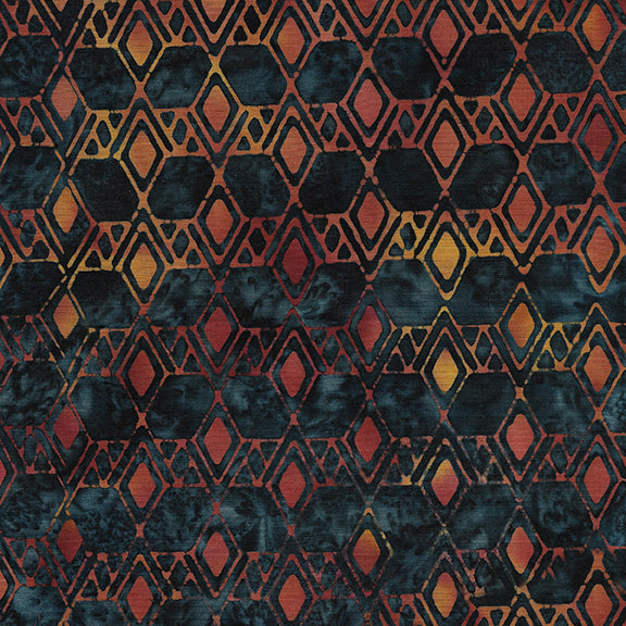 Modern Opulence - Diamond Channel - Blue