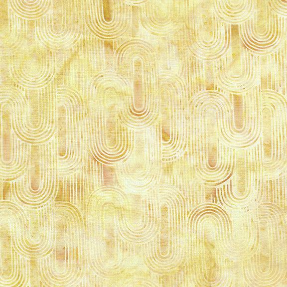 Modern Opulence - Interlock Ovals - Yellow