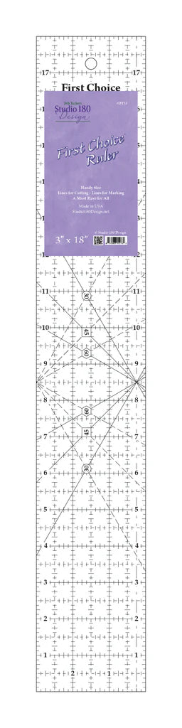 First Choice Ruler 3 x 18