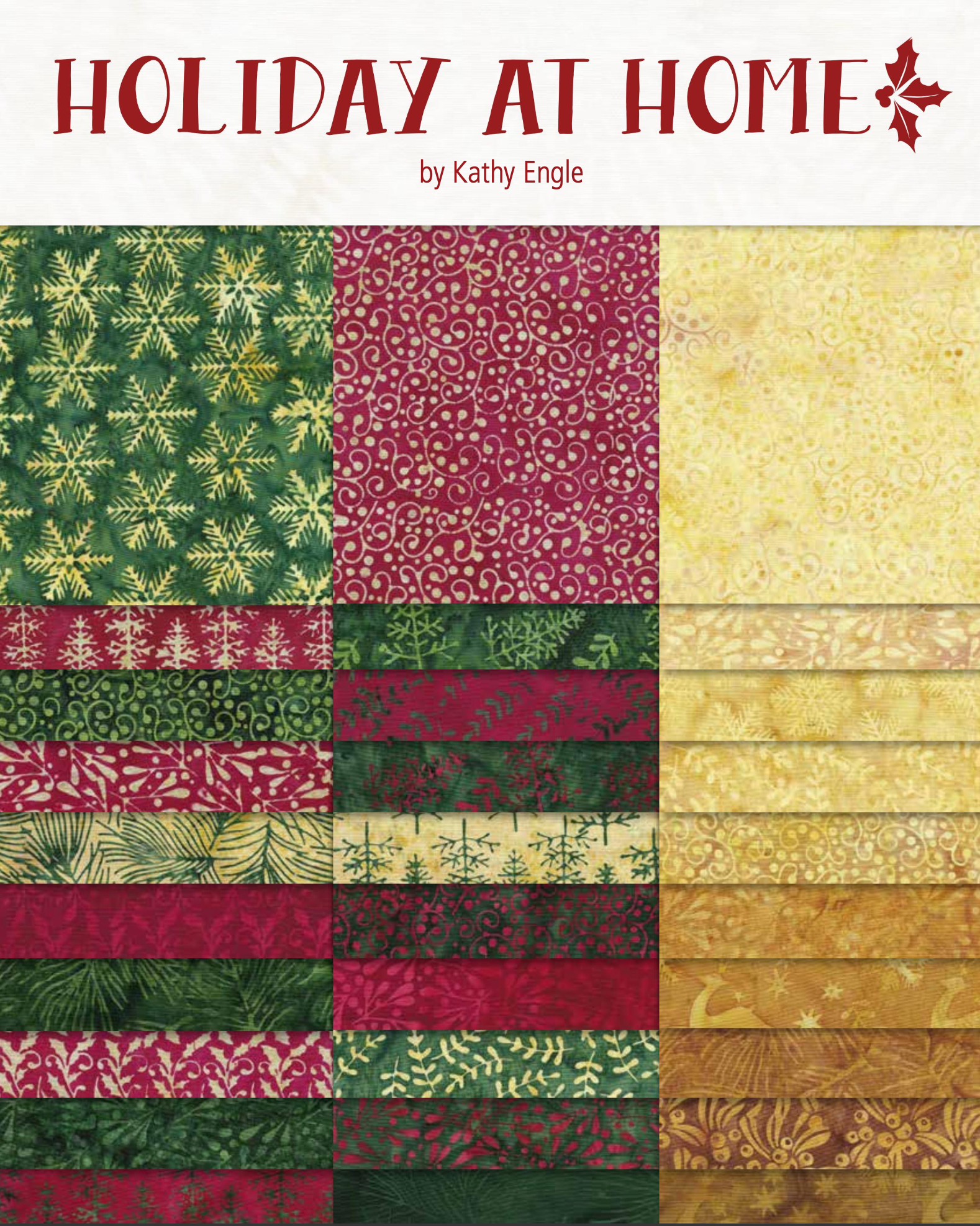 Holiday At Home - Fat Quarter Bundle