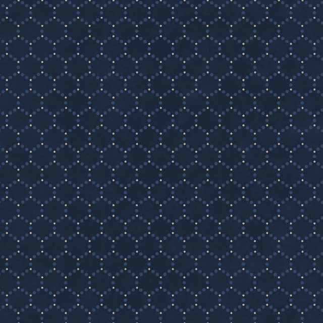 Patchwork Blue - Navy
