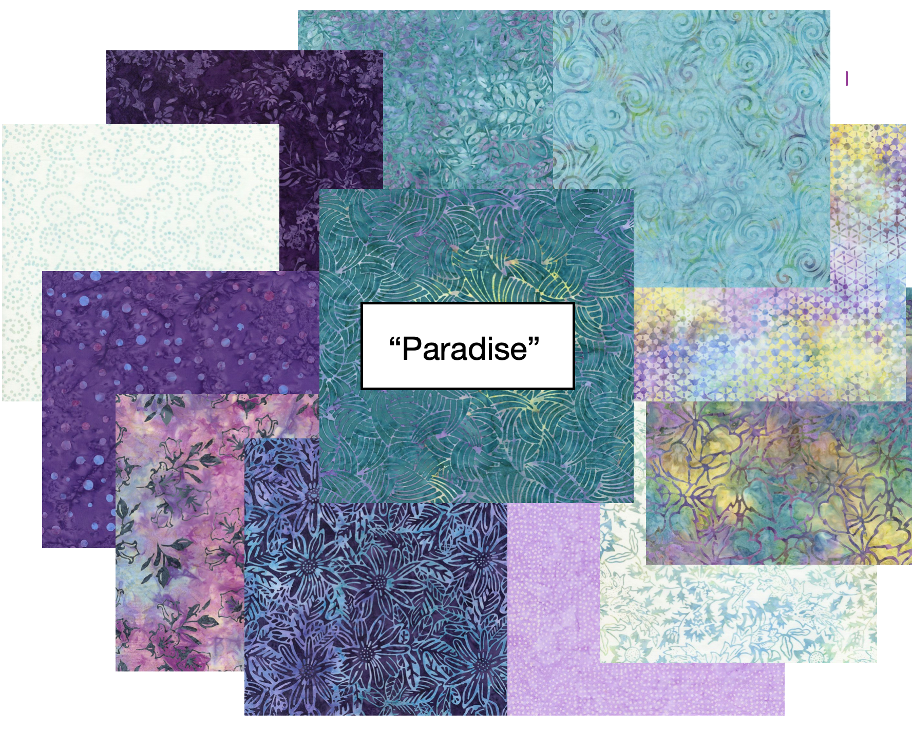 Paradise - Fat Quarter Bundle
