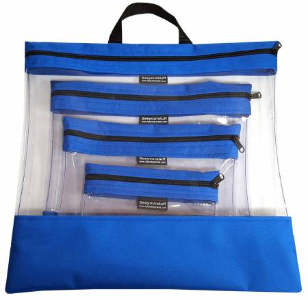 See Your Stuff Bag -  Set - Royal