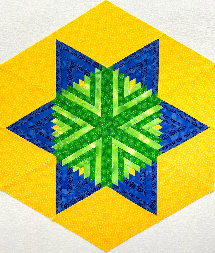 Technique Sheet: Star 60 Log Cabin