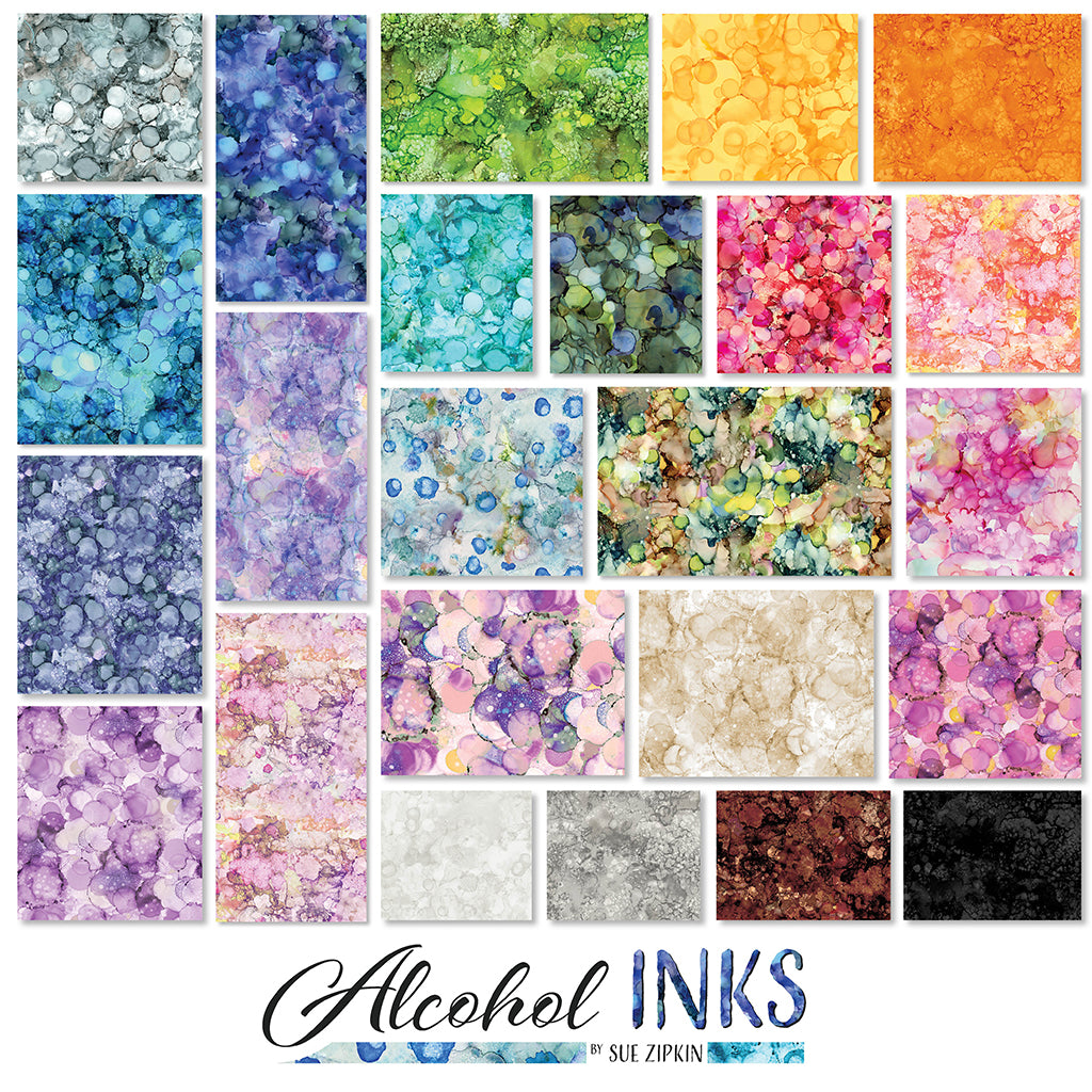 Alcohol Inks - Fat Quarter Bundle