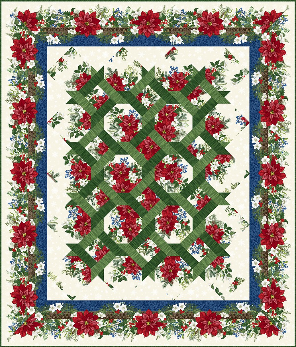 Winter Blooms Twist Pattern only