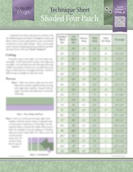 Technique Sheet: Shaded Four Patch