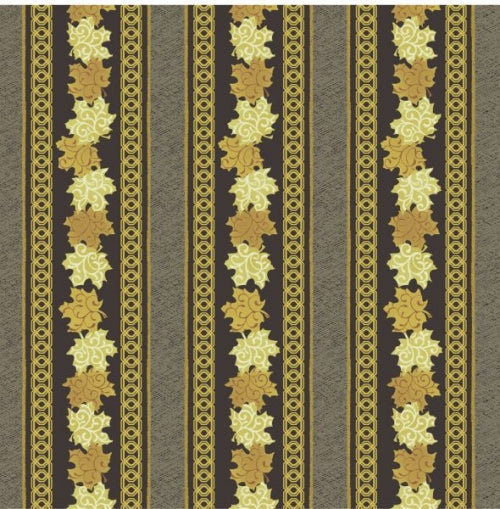 Maple Stories - Border Stripe - Brown