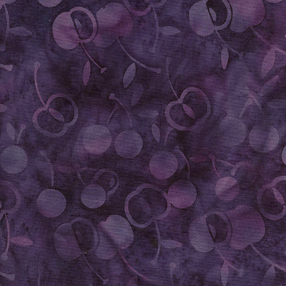 Batiks Go Retro - Purple