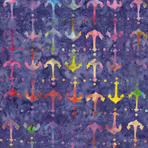 Abalone - Anchor - Purple