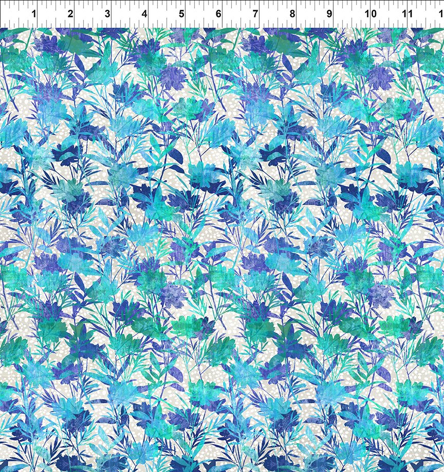 Halcyon - Wildflowers- Blue