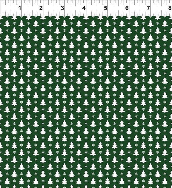 Winter Blooms - Trees - Green