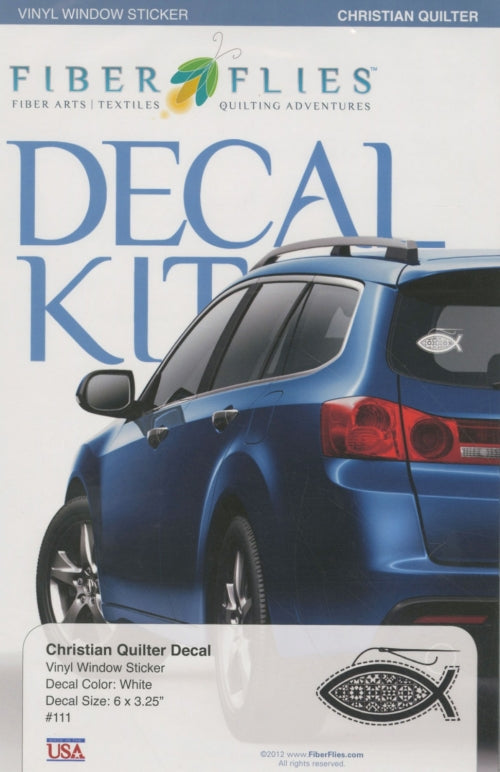 Window Decal - Christian Quilter