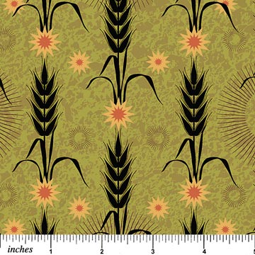 Oakdale - Starburst - Green