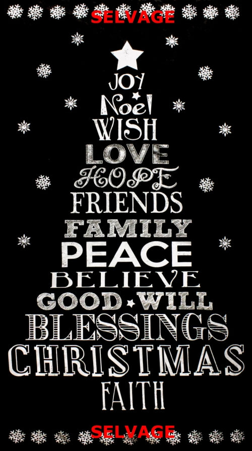 Chalkboard Christmas - Panel