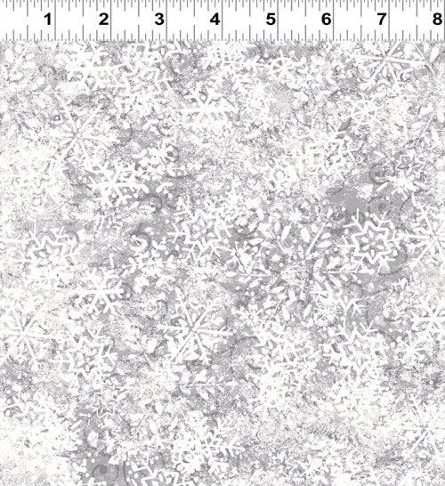 Frosty Fun - Snowflake - Gray