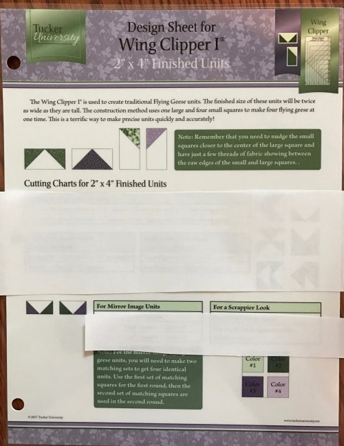 Design Sheet: Wing Clipper