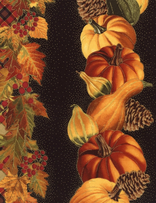 Give Thanks Harvest - Border Stripe