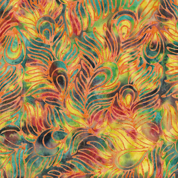 Peacock Galore - Feather - Tourmaline