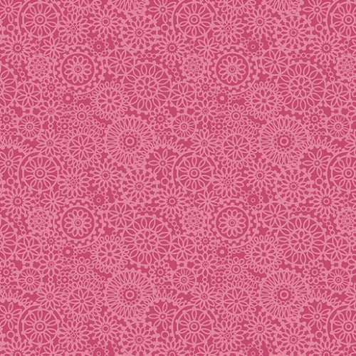 Irresistible Iris - Tonal Medallions - Pink