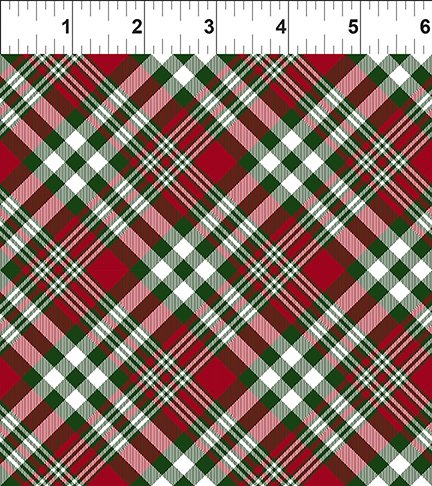 Winter Blooms - Plaid - Multi