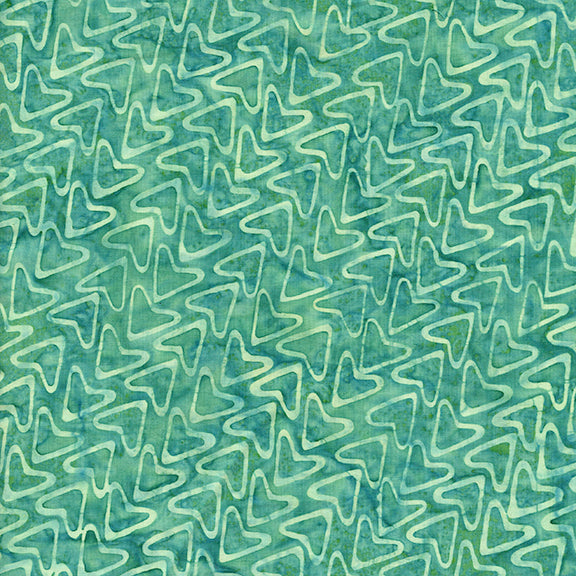 Batiks Go Retro - Blue