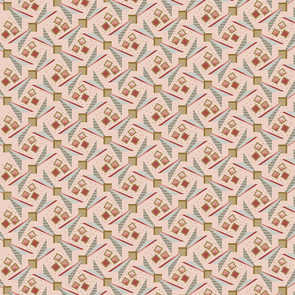 Impromptu Mix - Geo Print - Pink