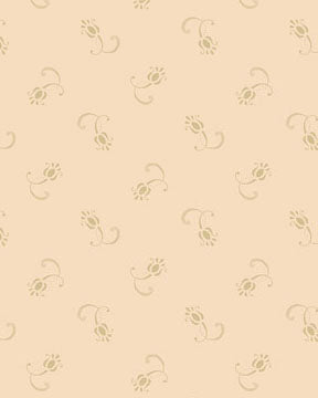 Tulip Festival - Tiny Flower on Cream Tonal