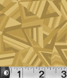 Gatsby - Triangles - Tan/Gold