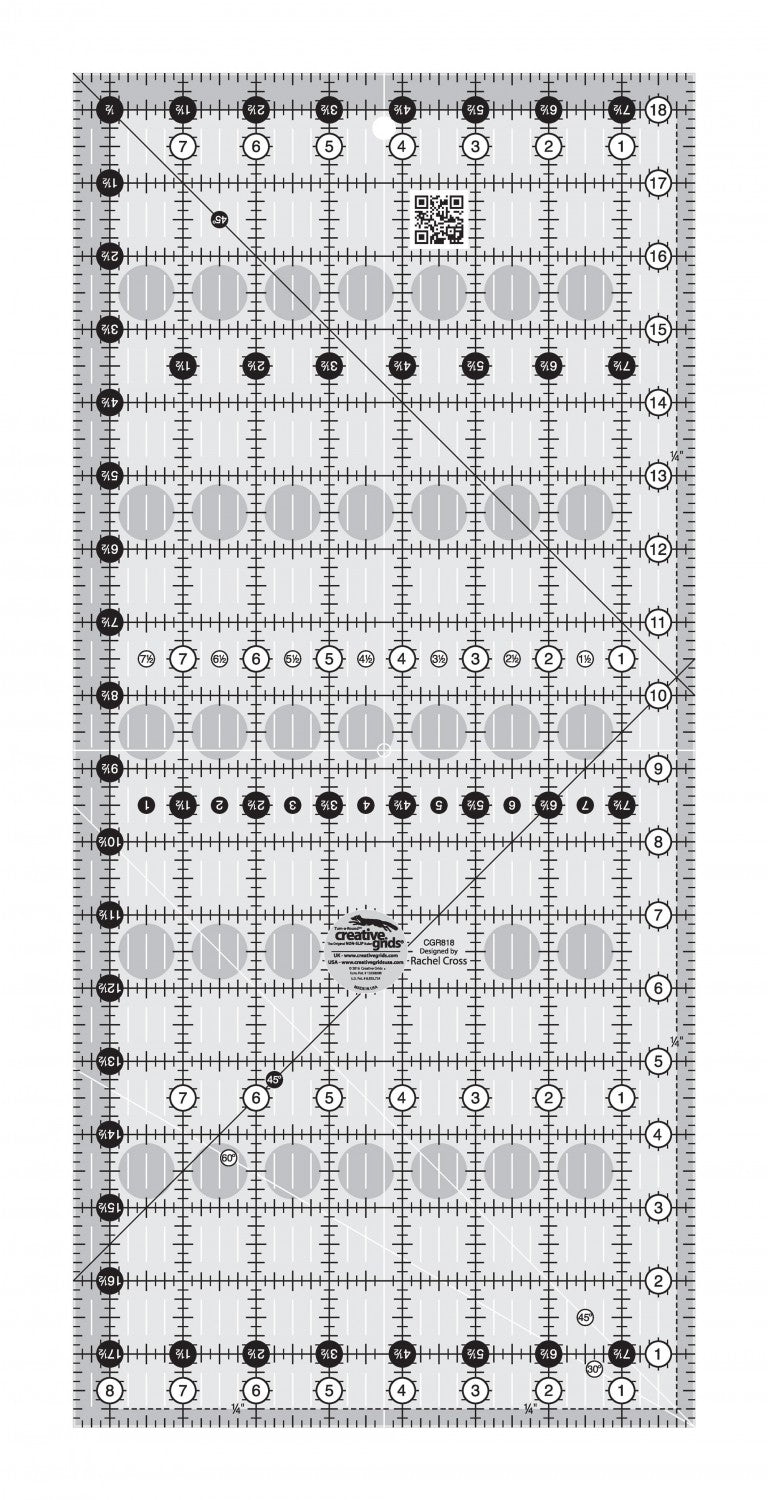 Creative Grids Quilt Ruler 2 1/2 x 6 1/2