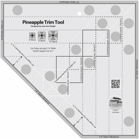 Creative Grids Pineapple Trim Tool for 6, 8 or 10in
