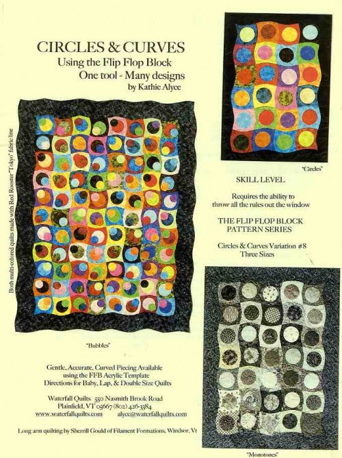Flip Flop Block - Circles & Curves