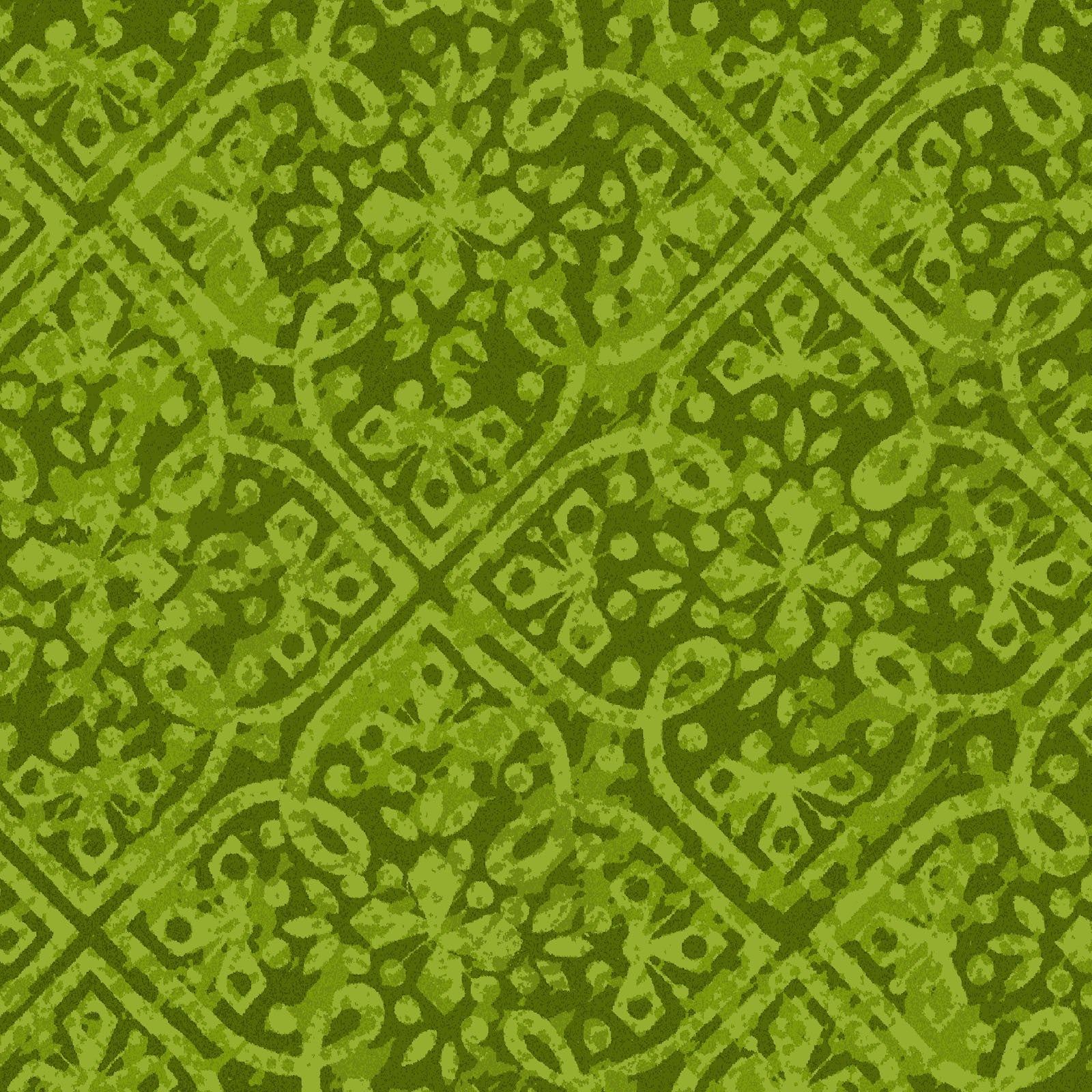 Paradise - Embossed Tonal - Green