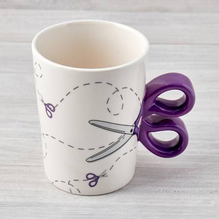 Mug - Purple Scissor