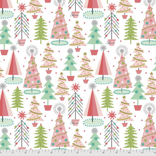 FaLa La - Christmas Spruces-White
