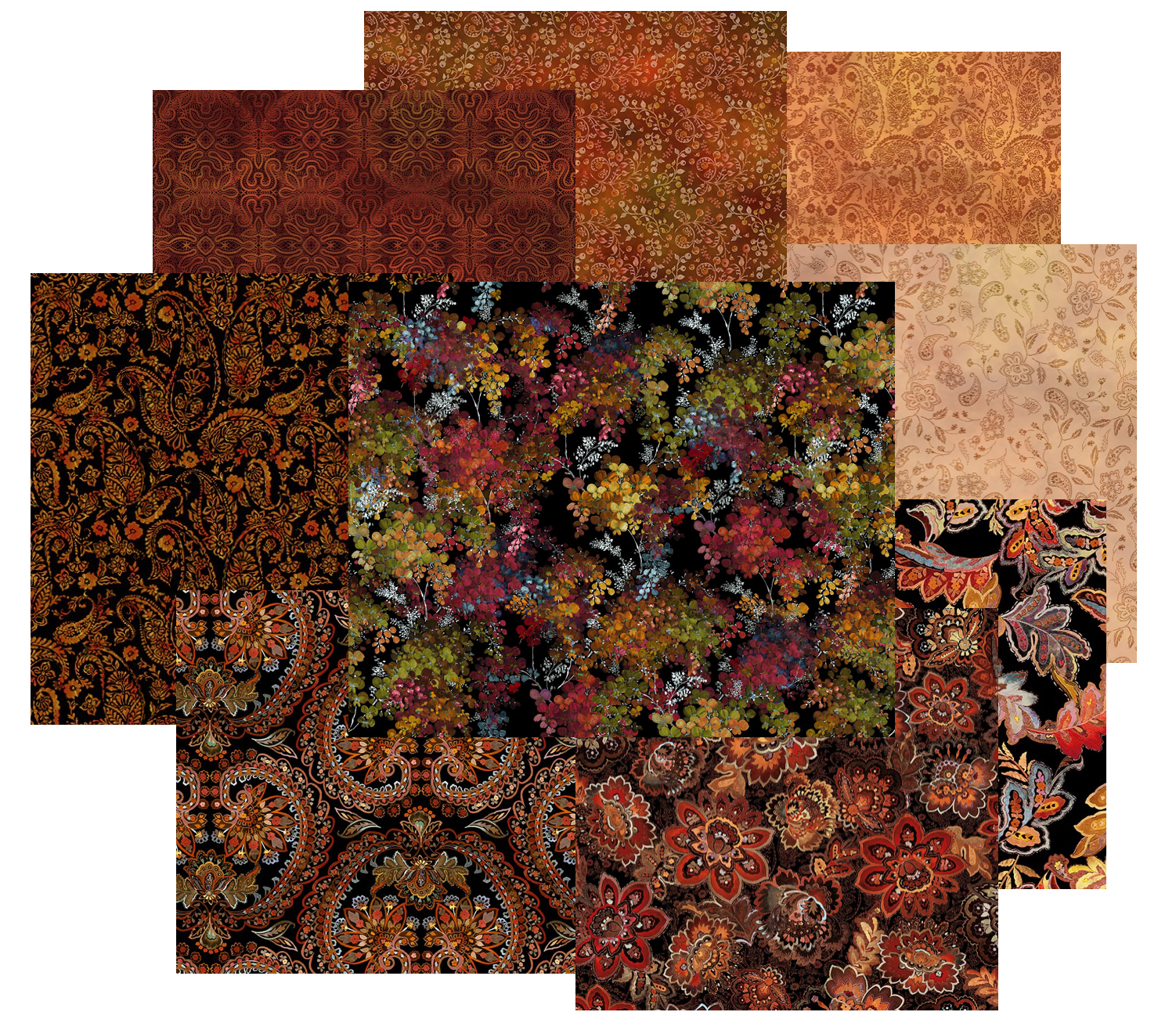 Resplendent - Fat Quarters - Autumn