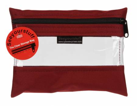See Your Stuff Bag - XSmall - Cardinal/Dk Red