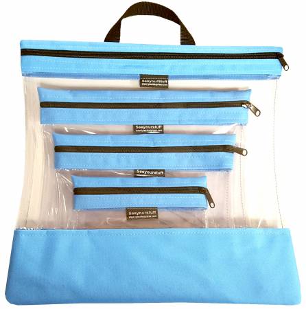 See Your Stuff Bag - Set - Lt Blue