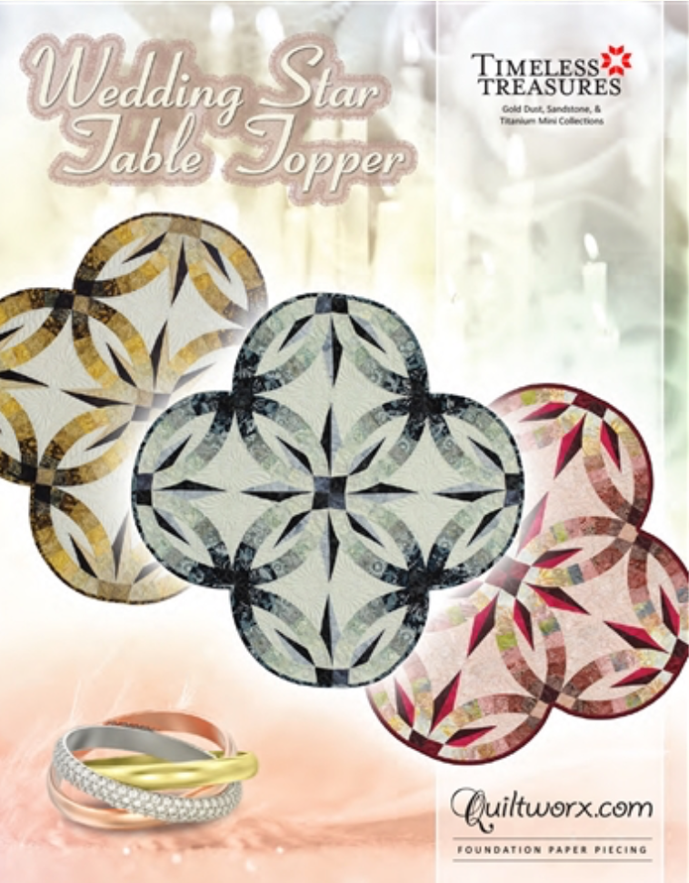 Wedding Star Table Topper Pattern