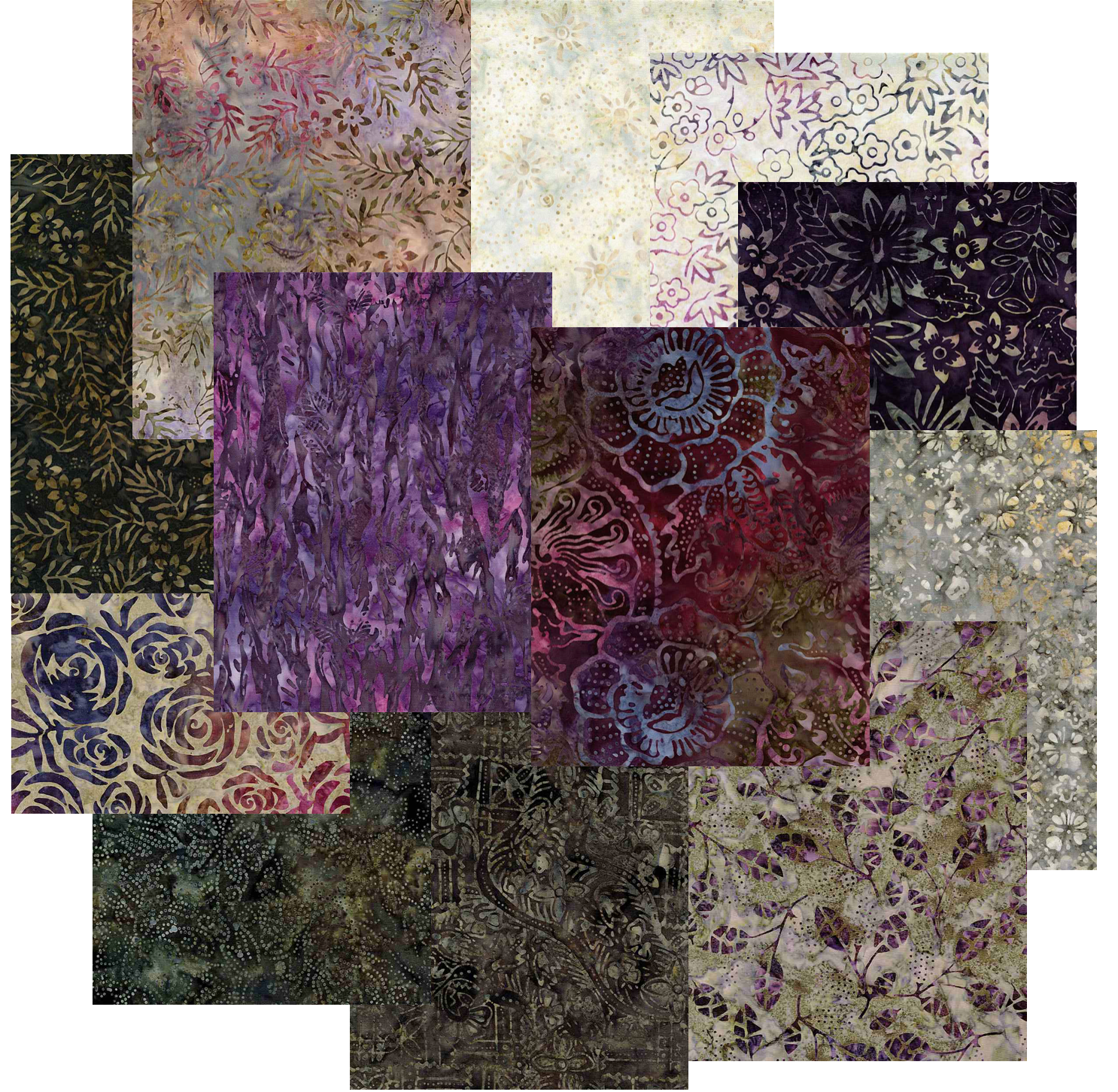 Plum Fusion - Fat Quarter Bundle