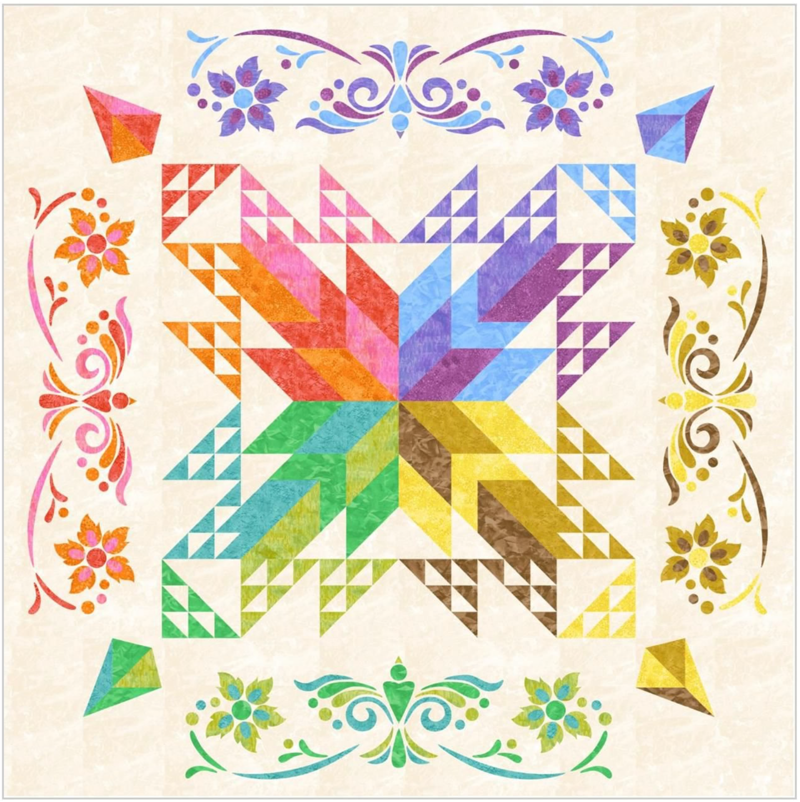 BOM - Inner Reflections 60 Inch - Cream