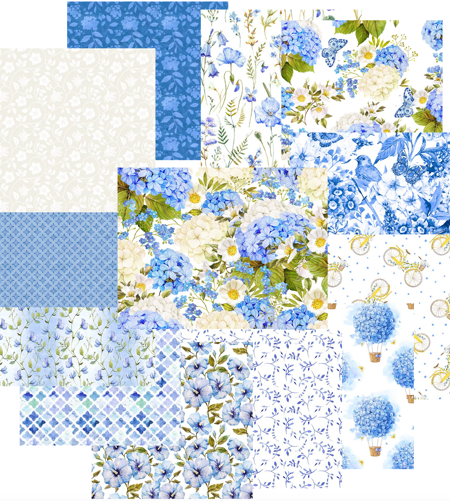 Periwinkle Spring - Fat Quarter Bundle