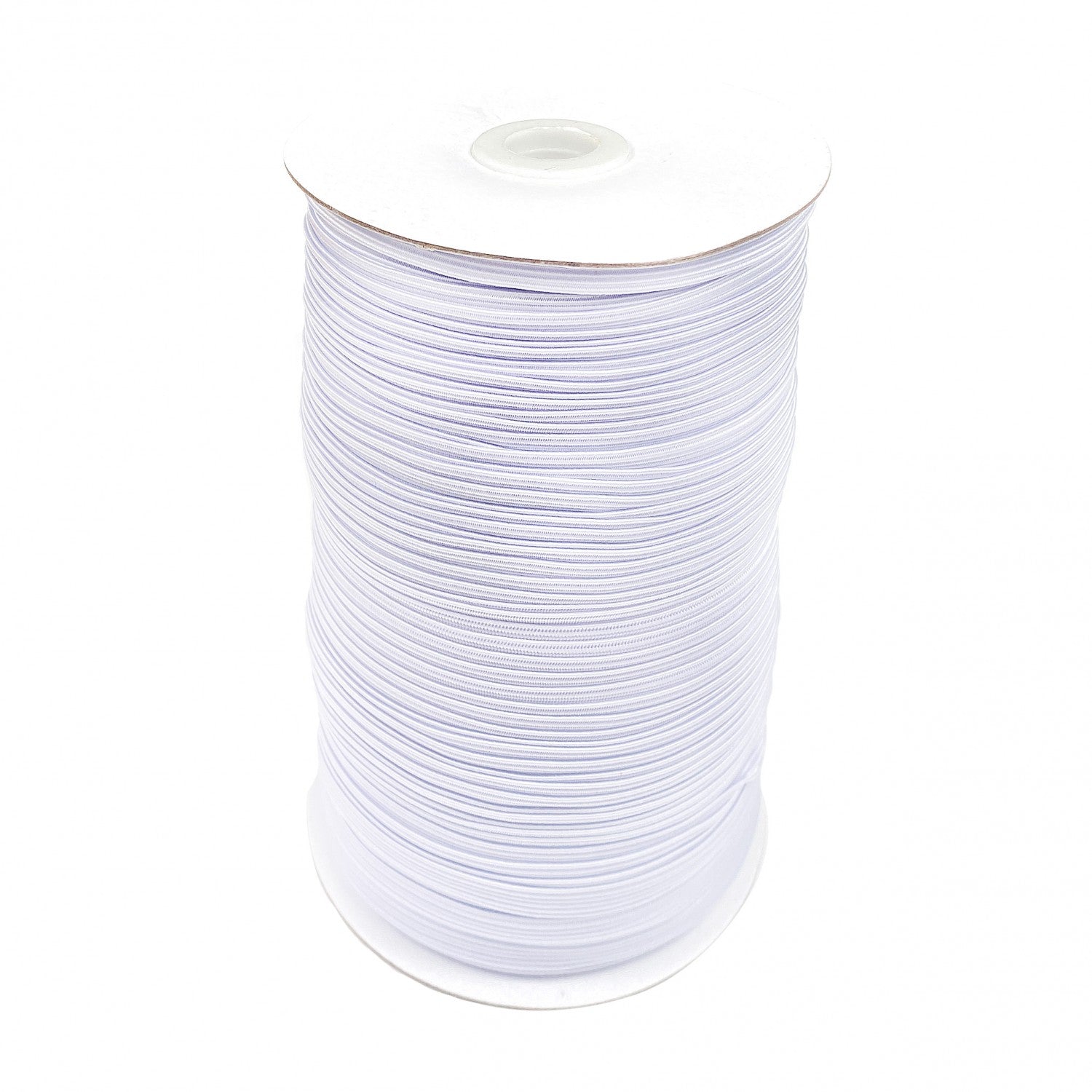 Elastic - 1/4 inch flat elastic - White