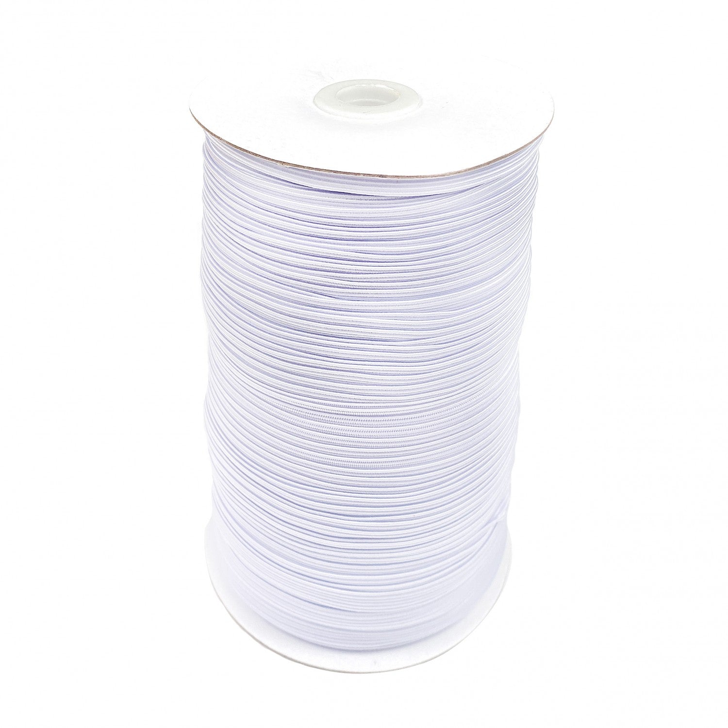 Elastic -  1/4 inch flat elastic - White