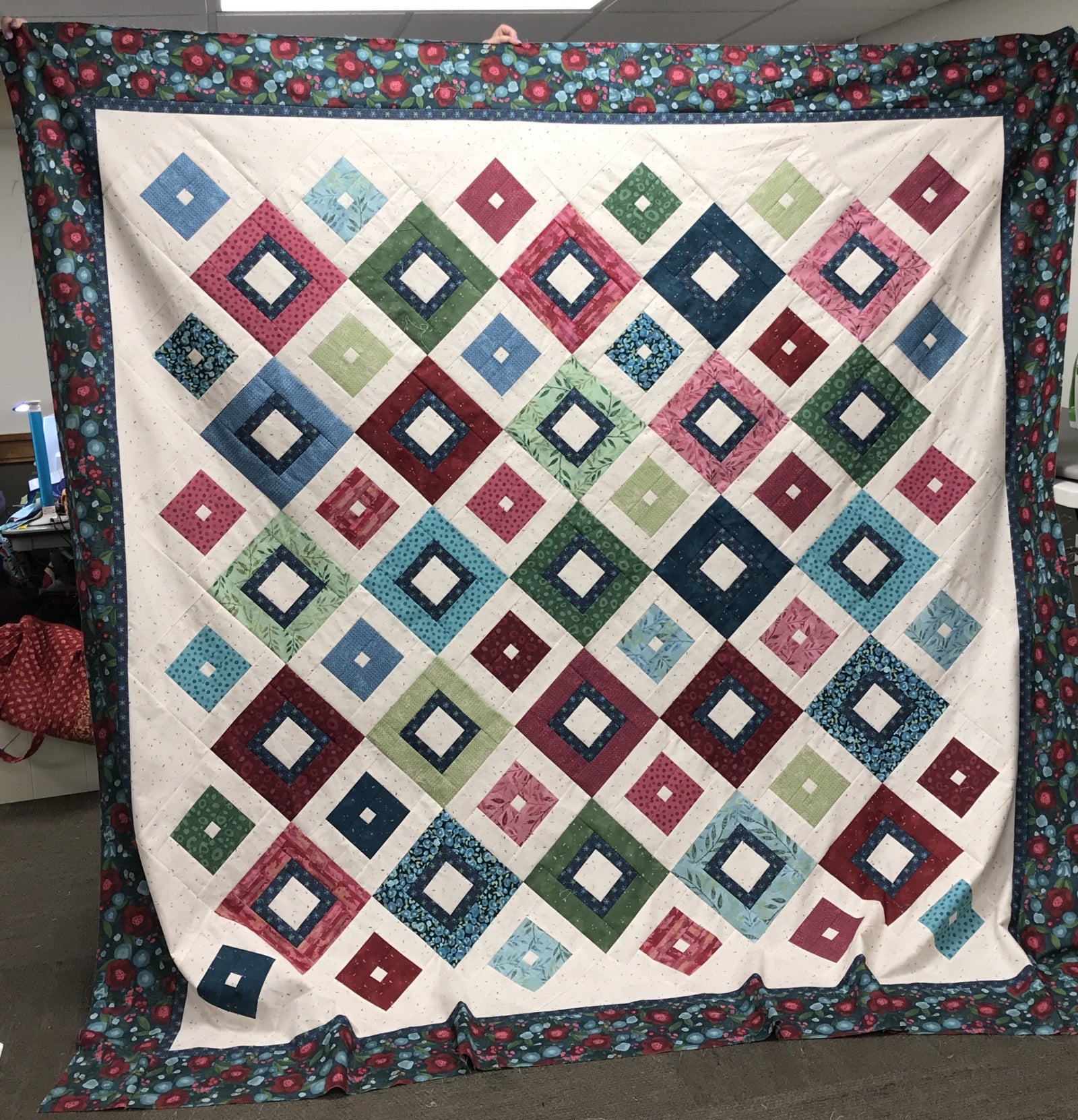 Kit - Up Square Down Square - Throw
