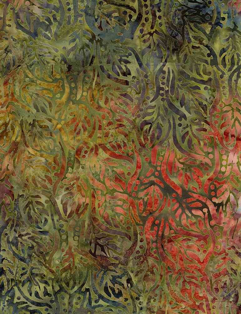 Tonga Batiks - WIDE - Moss